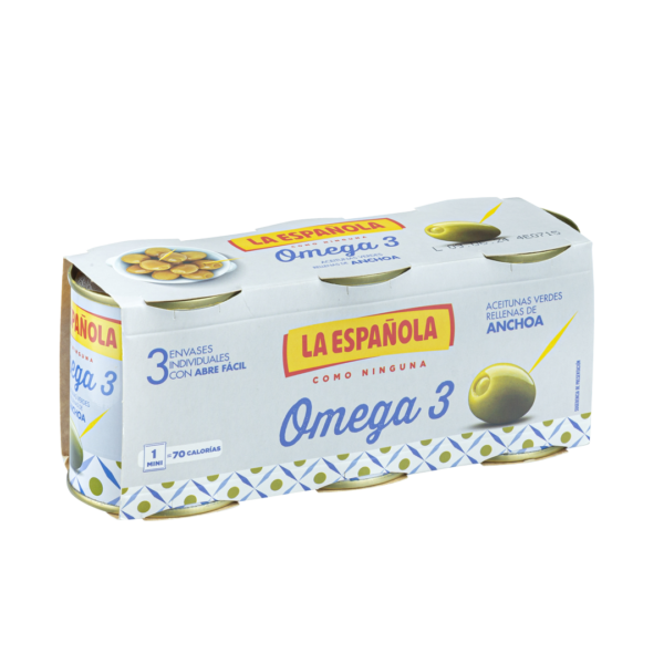 aceituna omega 3 tripack minibar